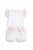Meia Pata Girls Bubble Shorts & T-Shirt Set - Stripes - MP014SS26/MP017SS26