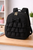 Love & Learn Girls Black Ruffles School Bag