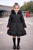 Love & Learn Girls Black Ruffles Jacket