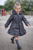 Love & Learn Girls Grey Ruffles Jacket