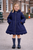 Love & Learn Girls Navy Scallop Jacket