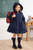 Love & Learn Girls Navy Scallop Jacket