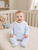 Kinder Boutique Little Prince Baby Grow - Blue BBKK-04