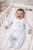 Kinder Boutique Boys Blue Babygrow with Hello World Bib BBKK-05
