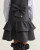 Caramelo Girls Grey School RA-RA Frill Pinafore with Bows 342184.
