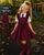 EXCLUSIVE Caramelo Girls Maroon School Frill Pinafore with Bows 342142.