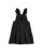 EXCLUSIVE Caramelo Girls Black School Pleated Pinafore with Bow 342188.