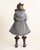 Caramelo Girls Grey School Twill Coat 342396