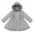 Caramelo Girls Grey School Twill Coat 342396