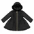 Caramelo Girls Black School Twill Coat 342396