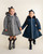 Caramelo Girls Navy School Twill Coat 342396