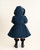 Caramelo Girls Navy School Twill Coat 342396