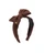 Caramelo Girls Brown School Hair Bow Headband 349794.