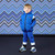 Mitch & Son Boys Royal Blue Reversible Gilet - Wesley (MS26602)