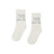 Mitch & Son Boys White/Grey 2 Pack Socks - Toland (MS26521)