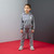 Mitch & Son Boys Grey Marl Melange Hoodie Tracksuit - Tobias (MS26508)