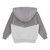 Mitch & Son Boys Grey Silver Colour Block Zipper Tracksuit - Tatum (MS26505)