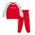 Mitch & Son Boys Red Raglan Piping Tracksuit - Tyson (MS26504)