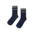 Mitch & Son Boys Navy 2 Pack Socks - Stuart (MS26418)