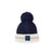 Mitch & Son Boys Navy Knitted Pom Pom Hat - Sterling (MS26417)