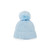 Mitch & Son Boys Blue Knitted Pom Pom Hat - Sterling (MS26417)