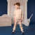 Mitch & Son Boys Beige Hoodie Tracksuit - Scott (MS26410)