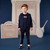Mitch & Son Boys Navy Zipper Hoodie Tracksuit - Santino (MS26407)