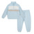 Mitch & Son Boys Blue 1/4 Zip Tracksuit - Samson (MS26409)