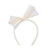 ADEE Girls BRYNN Beige Tulle bow headband W262918