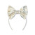 ADEE Girls ALLIE Beige Printed bow headband W262917