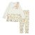 ADEE Girls BLAKE Bow print peplum legging set W262511