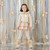 ADEE Girls Beige ALINA Fur hood legging set W262514