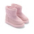 ADEE Girls Teddie Pink Boucle boot W265102
