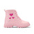 ADEE Girls AMORE Pink Heart Boot W265101