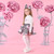 ADEE ANASTASIA Houndstooth print skirt set W261508