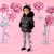 ADEE AVERY Black Short fur trim jacket W261202