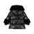 ADEE AVERY Black Short fur trim jacket W261202