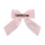 ADEE ARIAH Satin bow hairclip Pale Pink W261908