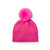 ADEE APRIL Pom pom hat Hot Pink W261909
