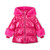 ADEE AVERY Hot Pink Short fur trim jacket W261202