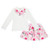ADEE ARIELLA Rose print skirt set W261505