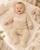 Nursery Time Beige Sleepsuit & Jacket with Hug Me Embroidered Detail  BW13-414