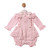 Mintini Girls TOP & BLOOMER DUNGAREE-PINK MB7447