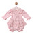 Mintini Girls TOP & BLOOMER DUNGAREE-PINK MB7447