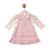 Mintini Girls TOP & PINAFORE-PINK MB7449.