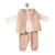 Mintini Boys TOP, PANT & GILET-IVORY/BEIGE MB7310