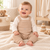Mintini Boys TOP & DUNGAREE-BEIGE MB7374