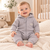 Mintini Boys MB7398 ROMPER-GREY