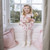 Little A Rose Print Romper - Della (LA26309)