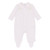 Blues Baby Girls Pink smocked Velour All In One BB3102P